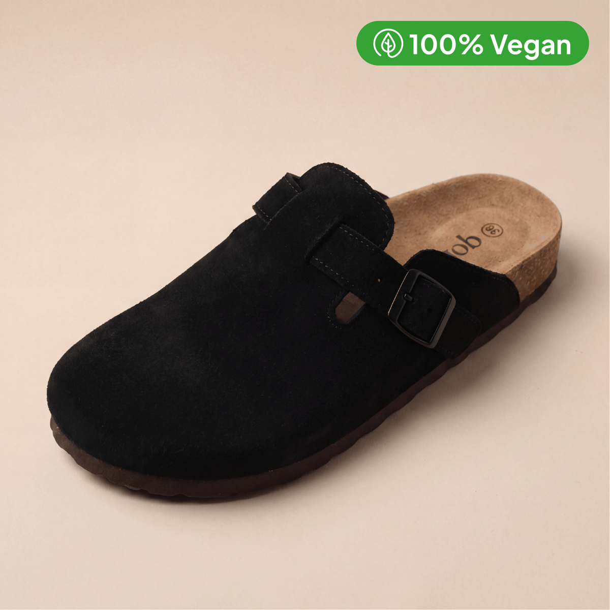 100% Vegan Suede Clogs by Qomfrt
