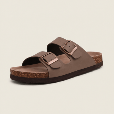 Summer Cork Sandals by Qomfrt